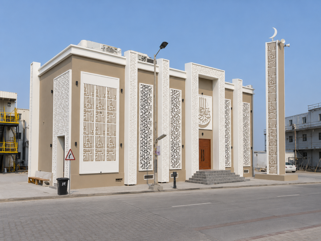 prefab mosque